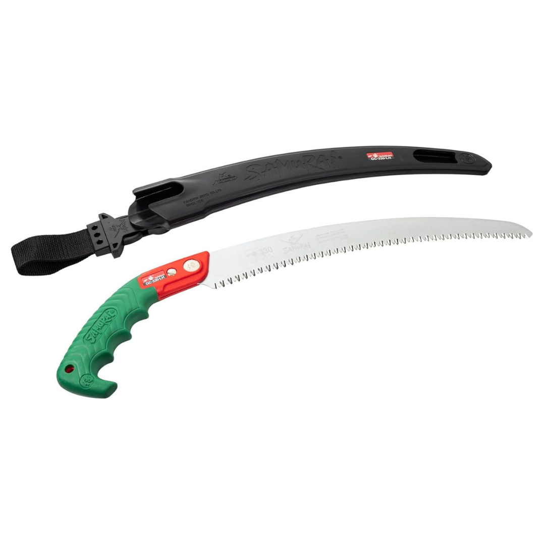 Samurai Ichiban 330mm Curved Pruning Saw with Heavy Duty Scabbard